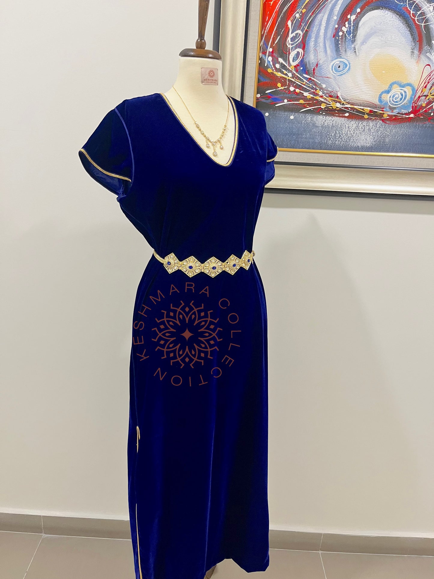 فستان هندي أندلسي